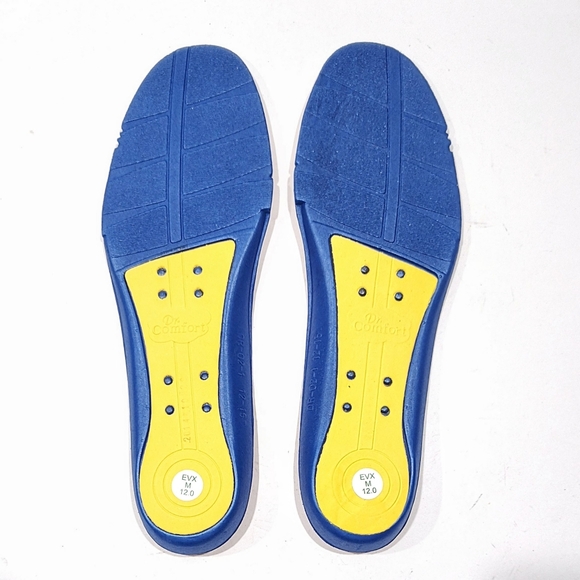DR COMFORT Heat Moldable Insoles lnserts Multi-Density Diabetes Size EVX Mens 12 - Picture 5 of 9